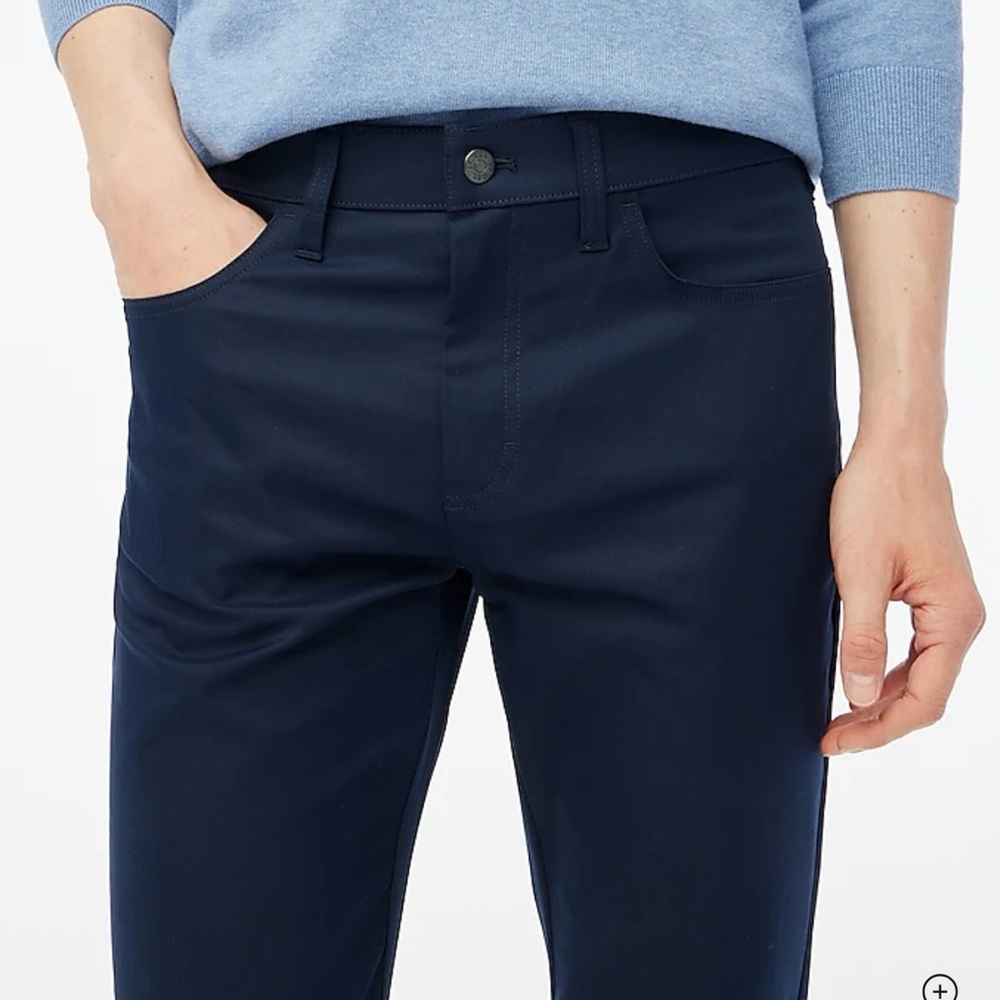 NWT J. Crew Slim fit 5 Pocket Tech Pant (33x32)